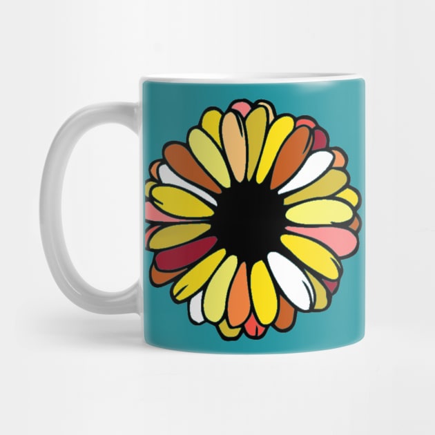 Cute, Fun, Colorful Daisy Flower by 1FunLife